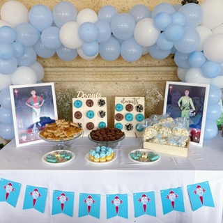 Mesa dulce personalizada futbolista - Imagen 1