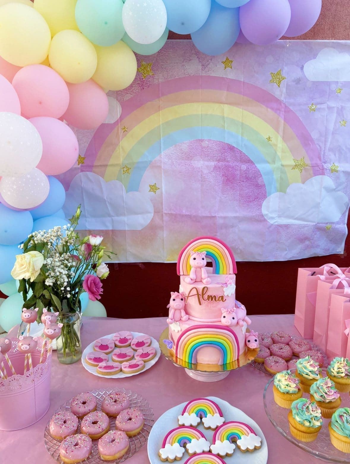 Mesa dulce personalizada infantil - Imagen 1