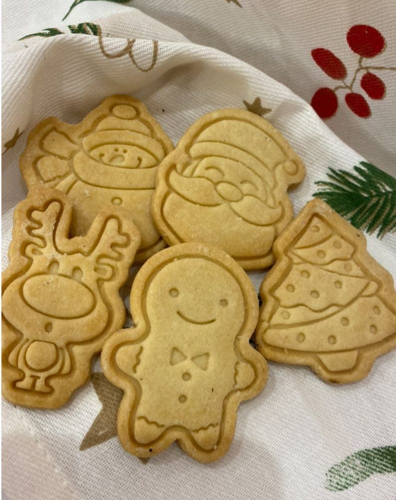 Pastas Navidad de mantequilla - Imagen 1