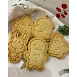 Pastas Navidad de mantequilla - Imagen 1