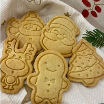 Pastas Navidad de mantequilla - Imagen 1