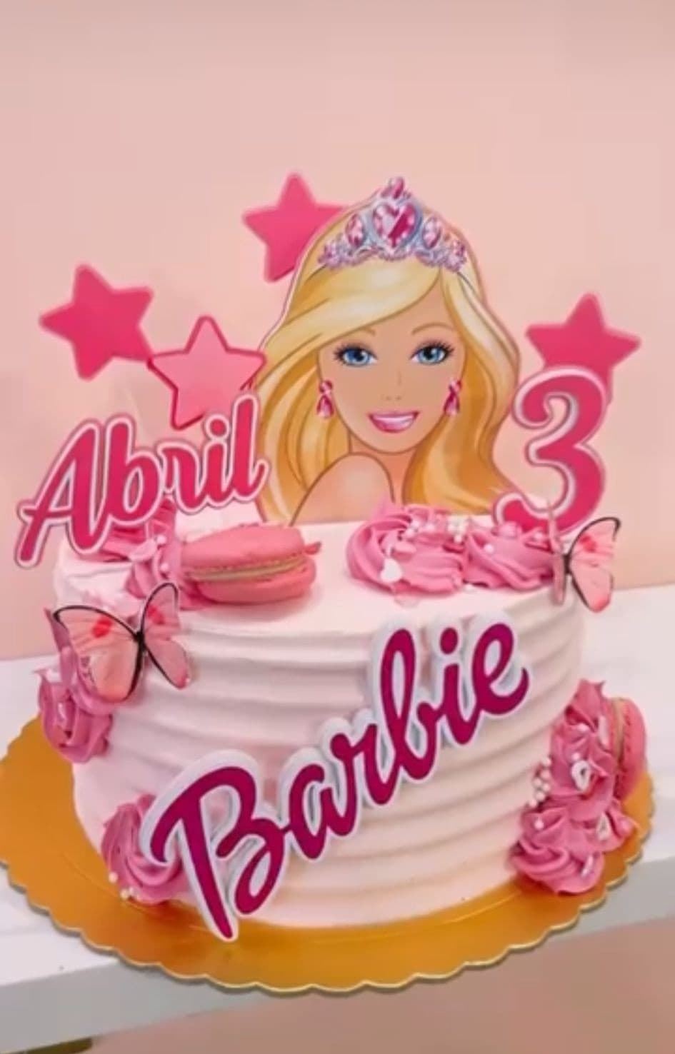Tarta personalizada Barbie - Imagen 1