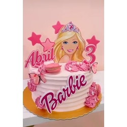 Tarta personalizada Barbie - Imagen 1