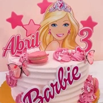 Tarta personalizada Barbie - Imagen 1