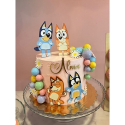 Tarta personalizada Bluey - Imagen 1