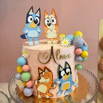 Tarta personalizada Bluey - Imagen 1