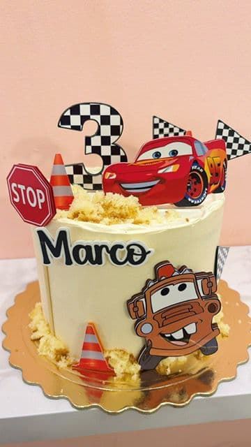 Tarta personalizada Cars - Imagen 1