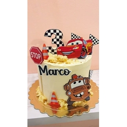 Tarta personalizada Cars - Imagen 1
