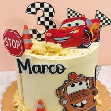 Tarta personalizada Cars - Imagen 1