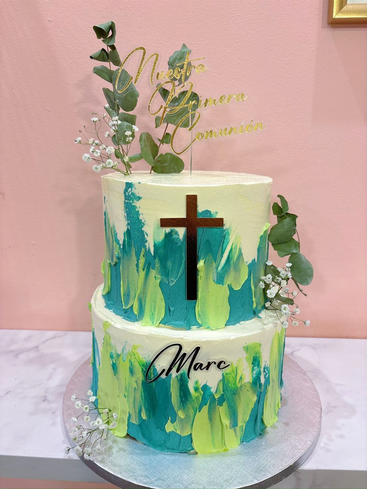 Tarta personalizada comunión - Imagen 1