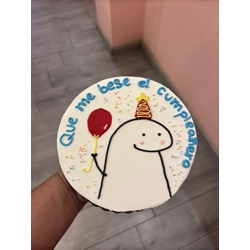 Tarta personalizada cumpleaños divertida - Imagen 1