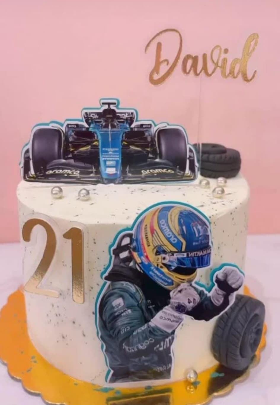 Tarta personalizada Fórmula 1 - Imagen 1