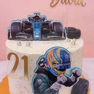 Tarta personalizada Fórmula 1 - Imagen 1