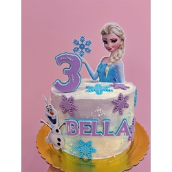 Tarta personalizada Frozen - Imagen 1