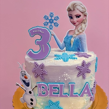 Tarta personalizada Frozen - Imagen 1