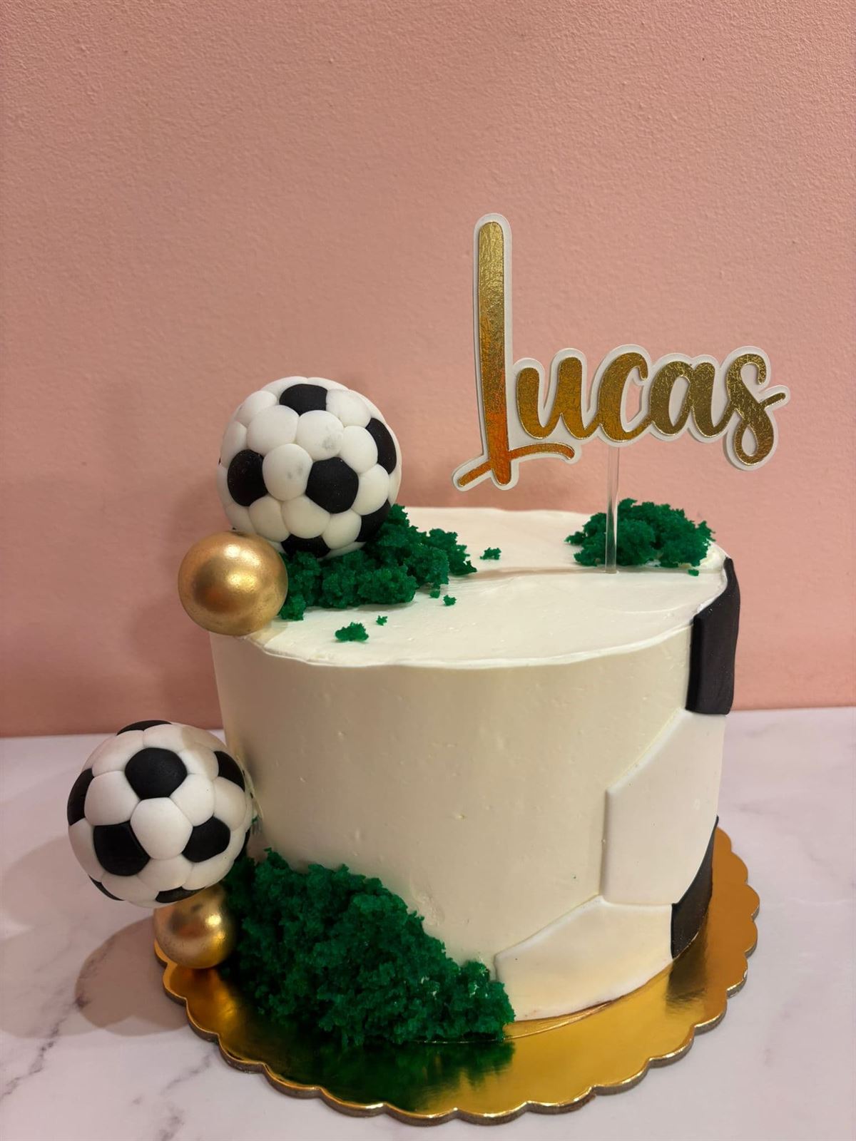 Tarta personalizada futbolera - Imagen 1