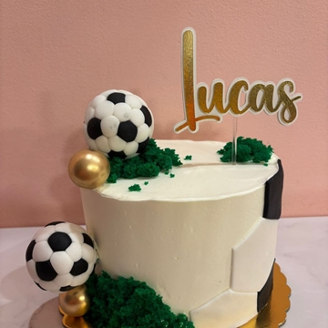 Tarta personalizada futbolera - Imagen 1
