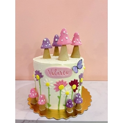 Tarta personalizada jardín - Imagen 1