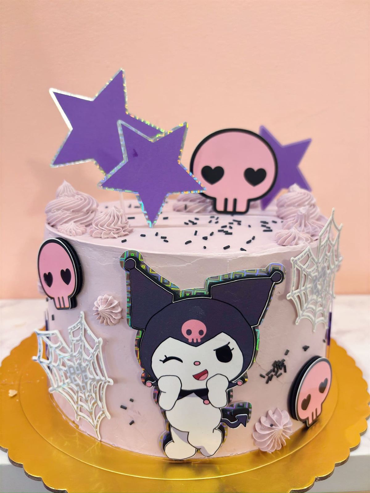 Tarta personalizada Kuromi - Imagen 1