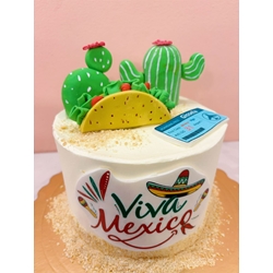 Tarta personalizada mexicana - Imagen 1