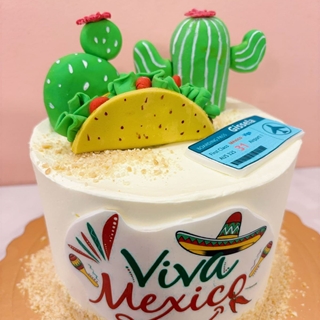 Tarta personalizada mexicana - Imagen 1
