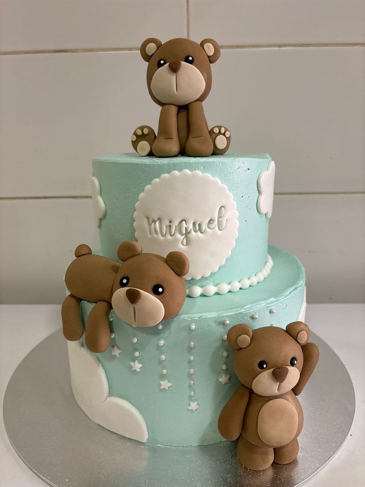 Tarta personalizada ositos - Imagen 1