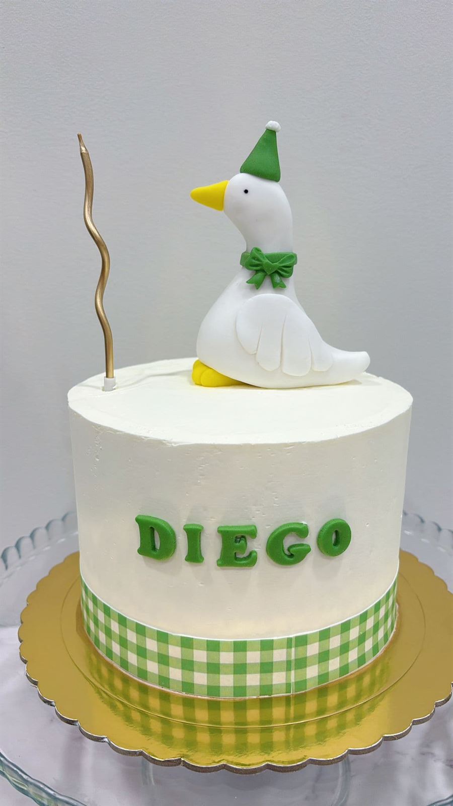 Tarta personalizada patito - Imagen 1