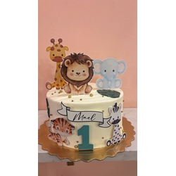 Tarta personalizada primer cumpleaños - Imagen 1