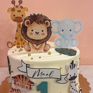 Tarta personalizada primer cumpleaños - Imagen 1