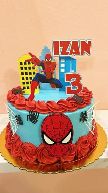 Tarta personalizada Spiderman - Imagen 1