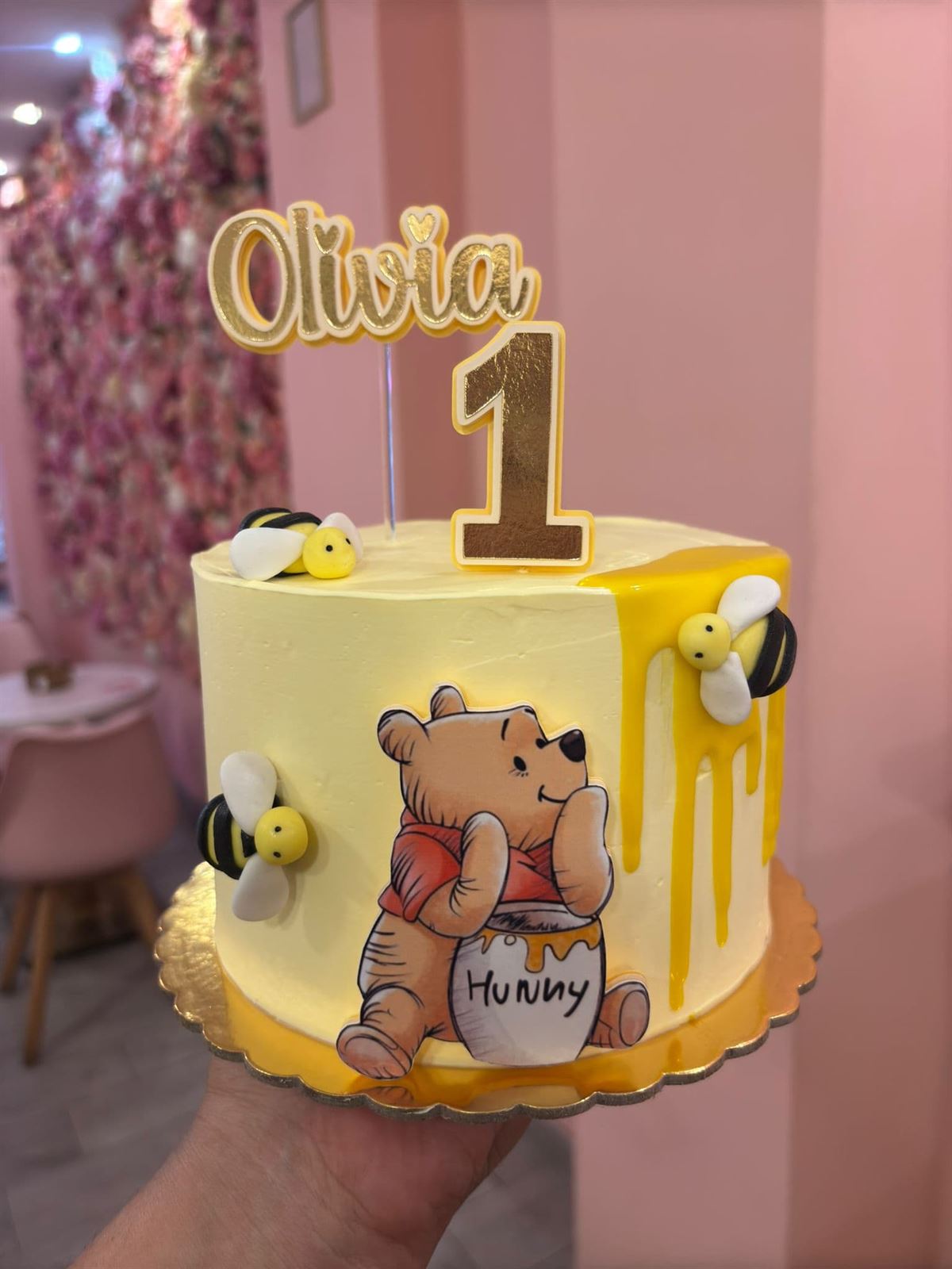 Tarta personalizada Winnie the Pooh - Imagen 1