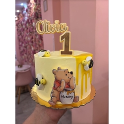 Tarta personalizada Winnie the Pooh - Imagen 1